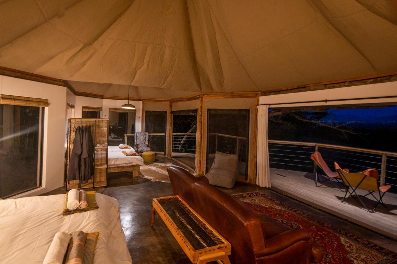 Sasi Africa Luxury Tented Bush Lodge Bergville Exterior photo