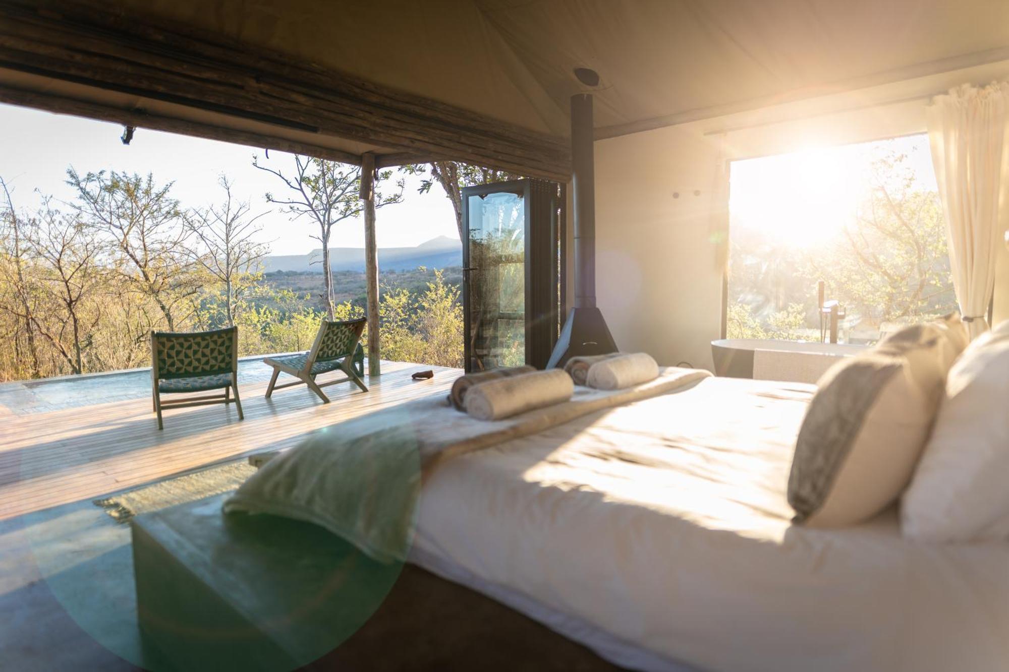 Sasi Africa Luxury Tented Bush Lodge Bergville Exterior photo