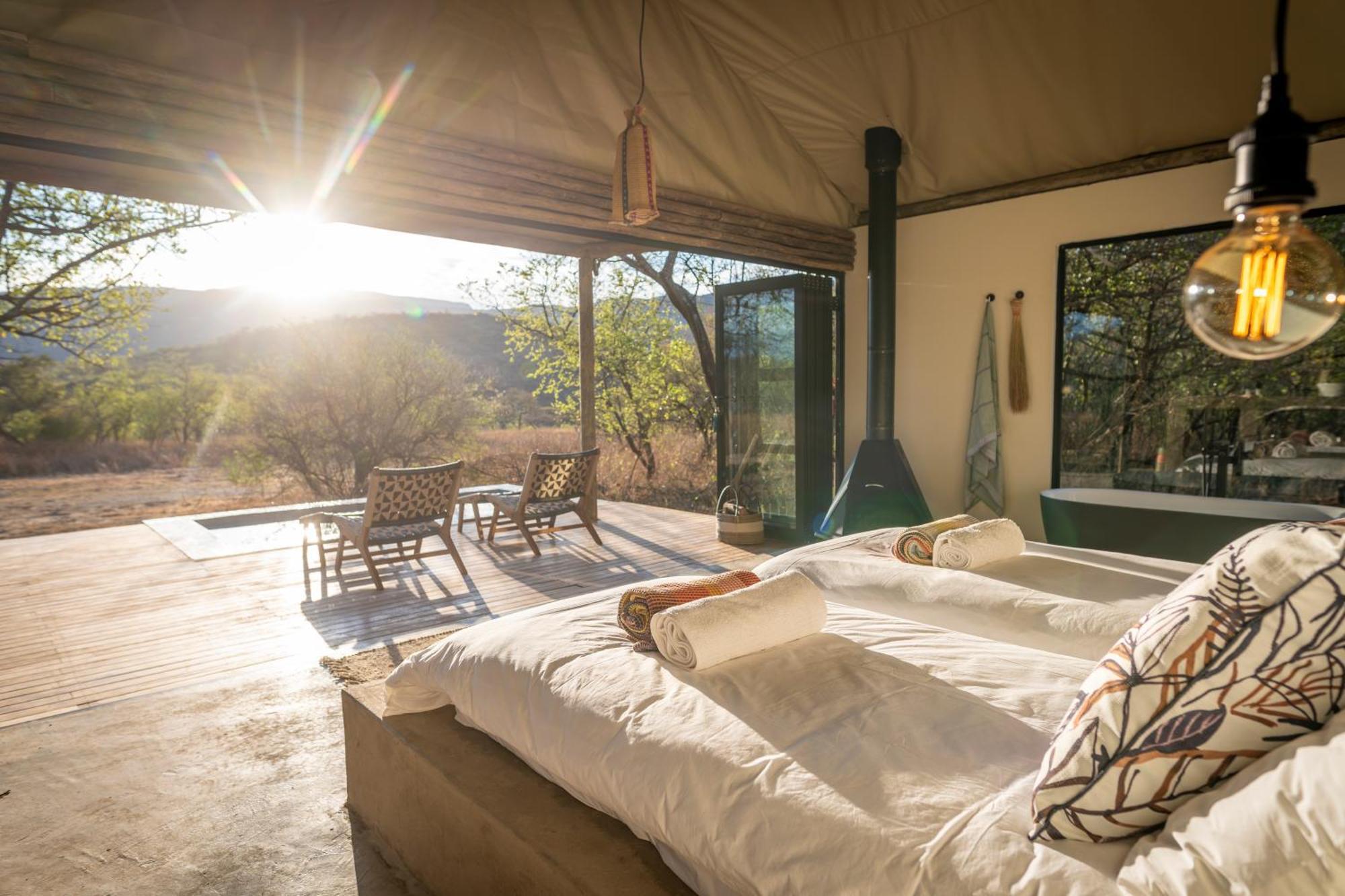 Sasi Africa Luxury Tented Bush Lodge Bergville Exterior photo